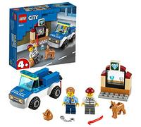LEGO City Unità Cinofila della Polizia, Macchina Giocattolo con Figura del Cane, Giochi per Bambini di 4+ Anni, 60241