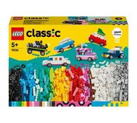 LEGO Classic 11036 Veicoli Creativi, Modellini di Auto in Mattoncini,