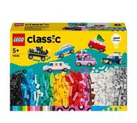 LEGO Classic 11036 Veicoli Creativi, Modellini di Auto in Mattoncini, Macchine Giocattolo per Bambini e Bambine 5+ Anni