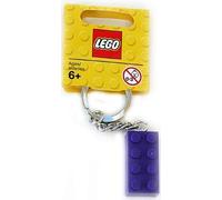 LEGO Classic 2 x 4 Brick Purple Keychain 853380
