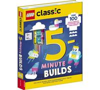 LEGO® Classic: 5-Minute Builds (with clear LEGO pieces, fold-out play scene and over 100 activities and challenges)