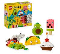 Lego classic 11039 alimenti creativi, set di giochi di fantasia per bambini 4+ con cibo giocattolo da costruire, idea regalo