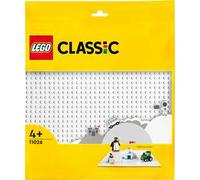 lego classic - base bianca tavola per costruzioni quadrata con 32x32 bottoncini - lego 11026 anni 4+