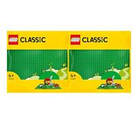 LEGO Classic Base Verde, Tavola per Costruzioni Quadrata con 32x32 Bottoncini, Piattaforma Classica per Mattoncini per Costruire ed Esporre, Set di Giochi per Bambini e Bambine da 4 Anni in su 11023