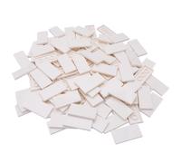 Lego® Classic City Piastrelle 2x4 Bianco - 100 pezzi - La tua base per una creatività illimitata!