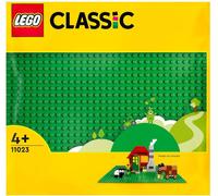 lego classic - base verde tavola per costruzioni quadrata con 32x32 bottoncini - lego 11023 anni 4+