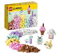 lego classic - divertimento creativo - pastelli - lego 11028 con figure di animali come dinosauro anni 5+ 333pz