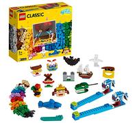 LEGO Classic Mattoncini e Luci, Set Teatro delle Ombre Divertente con Mattoncino Luminoso e 12 Modellini da Costruire, Giochi Creativi per Bambini e Bambine da 5 Anni con le Costruzioni 11009