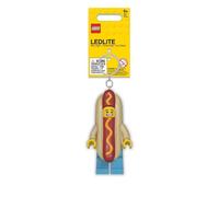 LEGO Classic Minifigura Del Ragazzo Con Costume Da Hot Dog Luce Chiave