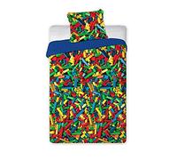 Lego Clocks Youth Bedding Set 140 x 200 cm + cuscino 70 x 90 cm
