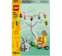 lego creator - coniglietto pasquale e caccia alle uova - lego 40808 con figure di coniglio e uccellino anni 8+ 140pz