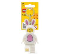 LEGO Coniglio Di Pasqua Costume Minifigure Iconico Luce Chiave Portachiavi