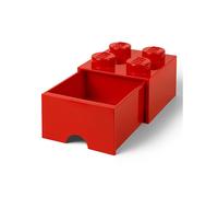 Lego Conservazione Mattone 1 Cassetto Rosso Brillante