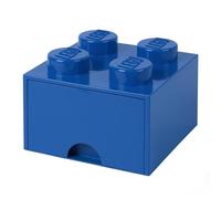 Lego Contenitore Mattoncino 1 Cassetto Blu Vivo