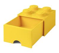 Lego Contenitore Mattoncino 1 Cassetto Giallo Vivo