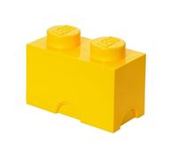 LEGO Contenitore Mattoncino 2, Giallo Vivo