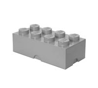 LEGO Contenitore Mattoncino 8, Grigio Pietra
