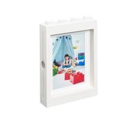 Lego, cornice portafoto bianca