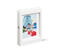 Lego, cornice portafoto bianca