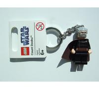 Lego Count Dooku Keychain - Star Wars Clone Wars