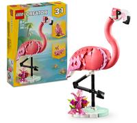 Lego Creator 31170 Animali selvatici: fenicottero rosa, uccello cacatua o axolot