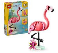 Lego Creator 31170 Animali selvatici: fenicottero rosa, uccello cacatua o axolot