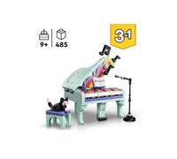 Pianoforte decorativo con gatto