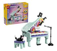 LEGO CREATOR 3 IN 1 31392 PIANOFORTE DECORATIVO CON GATTO