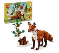 LEGO Creator 3 in 1 Animali della Foresta: Volpe Rossa Giocattolo, Giochi per Ba
