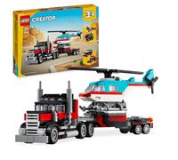 LEGO Creator 3 in 1 Autocarro con Elicottero Giochi per Bambini e Bambine da 7