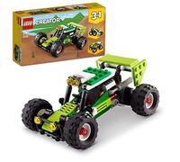 LEGO Creator 3 in 1 Buggy Fuoristrada, Set di Macchine Giocattolo, Escavatore, Veicolo Multiterreno, Giochi per Bambini dai 7 Anni in su 31123