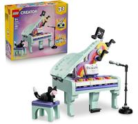 Pianoforte decorativo con gatto