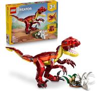 LEGO Creator 3 in 1 Feroce Dinosauro Giocattolo - Figure di Velociraptor, Ste...