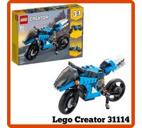 Lego Creator 3 in 1 fuori produzione catalogo box vintage superbike 31114