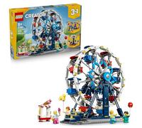 LEGO Creator 3 in 1 Iconica ruota panoramica 31389 | Gioco per bambini da 8 anni, parco giochi ricostruibile in attrazione a forma di UFO o in giostra, idea regalo, 916 pezzi
