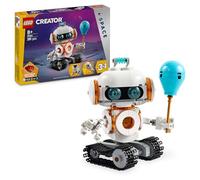 LEGO Creator 3 in 1 Robot Spaziale Giocattolo - Si Trasforma in Cane o in Razzo - Set di Costruzioni per Bambini, Bambine, Ragazzi e Ragazze da 8 Anni - Idea Regalo di Compleanno Creativa - 31164