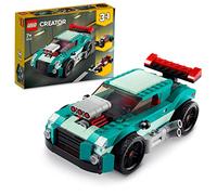 LEGO Creator 3 in 1 Street Racer, Macchine Giocattolo, Auto da Corsa, Giochi per Bambini dai 7 Anni, Idee Regalo, Set di Costruzione con Mattoncini 31127
