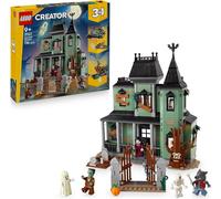 LEGO Creator 3 in 1 Villa Spettrale - Casa Giocattolo Interattiva che si Trasforma in Nave Fantasma o in Treno - Include 5 Minifigure - Regalo Creativo per Bambini e Bambine da 9 Anni in su - 31167