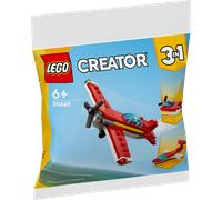 Costruzioni veicolo 3 in 1 Creations - Aeroplano rosso iconico