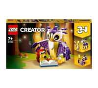 LEGO Creator 31125 3in1 Creature della Foresta Fantasy, Set con Animal
