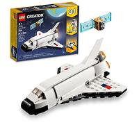 LEGO Creator 31134, Giocattolo dello Space Shuttle 3 in 1 per l'astronauta e l'astronave, Giocattoli da Costruire per Bambini, Ragazzi e Ragazze dai 6 Anni in su, Idea Regalo Creativa