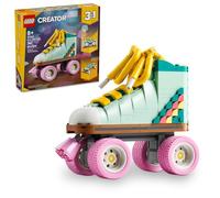 LEGO Creator 31148 - Kit per la costruzione di pattini a rotelle in stile retrò, si trasforma da giocattolo per pattini a rotelle a mini skateboard a radio Boom Box, regalo di compleanno per