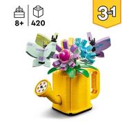 LEGO Creator 31149 Fiori nellannaffiatoio 3 in 1, giocattolo per bambini, con annaffiatoio, mazzo di fiori e 2 uccelli
