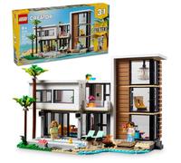 LEGO Creator 31153 - Giocattolo moderno 3 in 1 a 3 piani, per la costruzione della città, con capanna della foresta, set da gioco per bambini, set di costruzione artistica, idea regalo per ragazzi e