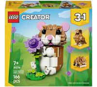 LEGO Creator 31376 LEGO® CREATOR Set 3-in-1 criceto rivetti con fiore ()