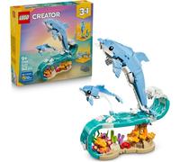 LEGO Creator 31385 3 in 1 Animali Marini: Meravigliosi Delfini Giocattolo - Si T