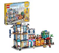 LEGO Creator 3in1 Strada Principale, Grattacielo Art Déco o Strada del Mercato,
