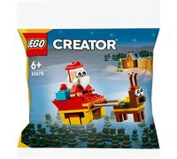 LEGO CREATOR 30670 - Set di sacchetti di plastica con Babbo Natale in slitta