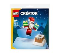 Lego Creator Babbo Natale nel camino (30692) - 60 pezzi | Mini kit festivo | Incantesimi di Natale e idee regalo per bambini e collezionisti
