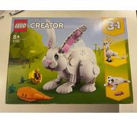 Lego Creator Coniglio Bianco Set 3 In 1 8 Anni In Su Mattoncini 31133 Per Bimbi